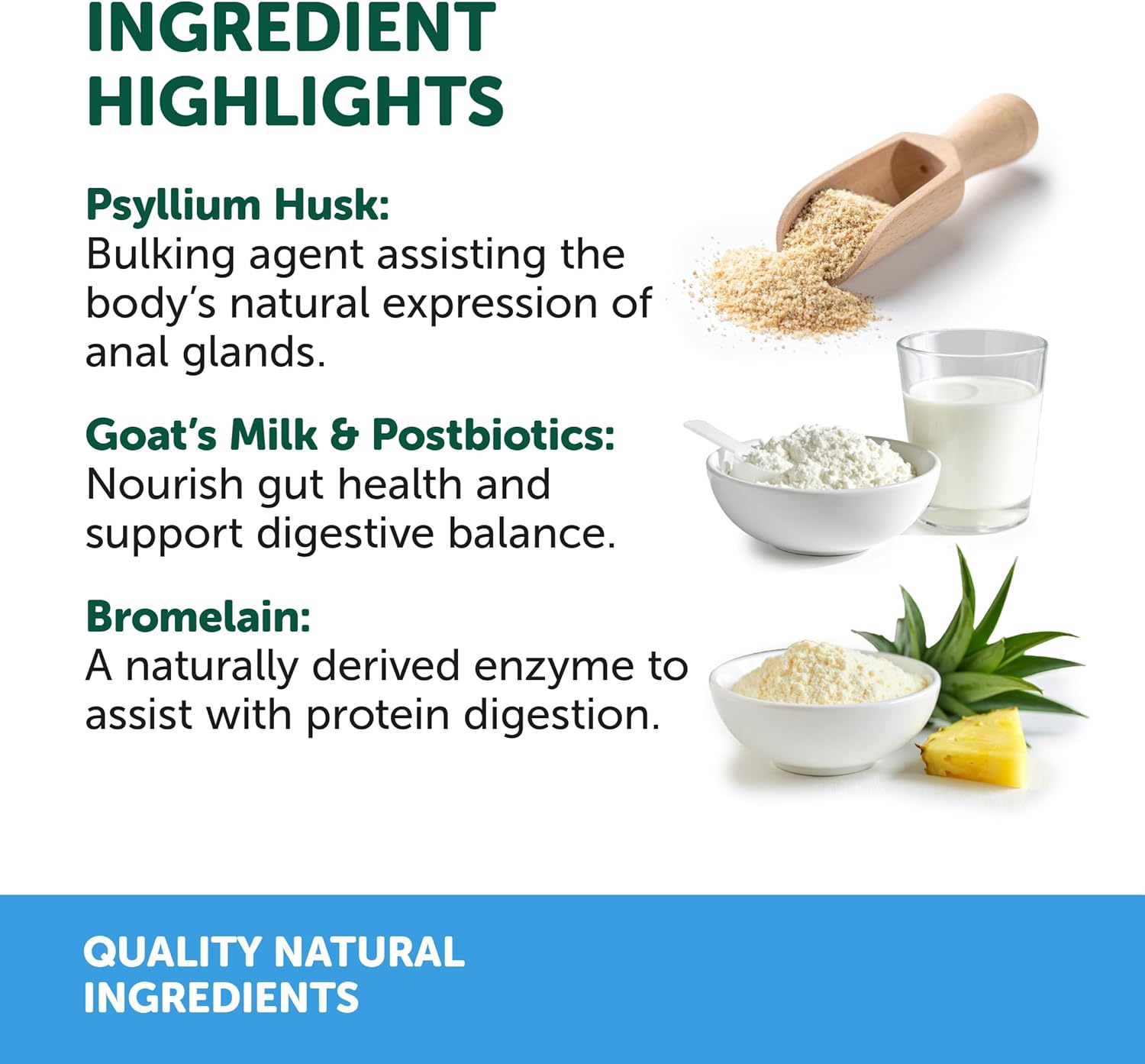 Natural Animal Solutions Anal Gland Support for Dogs and Cats