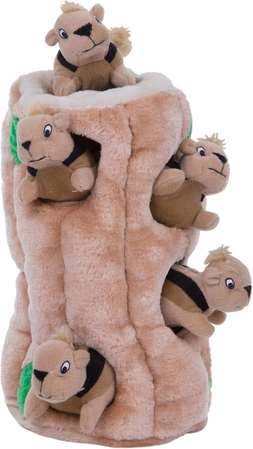 Outward Hound Dog Hide A Squirrel Plush Dog Toy Puzzle