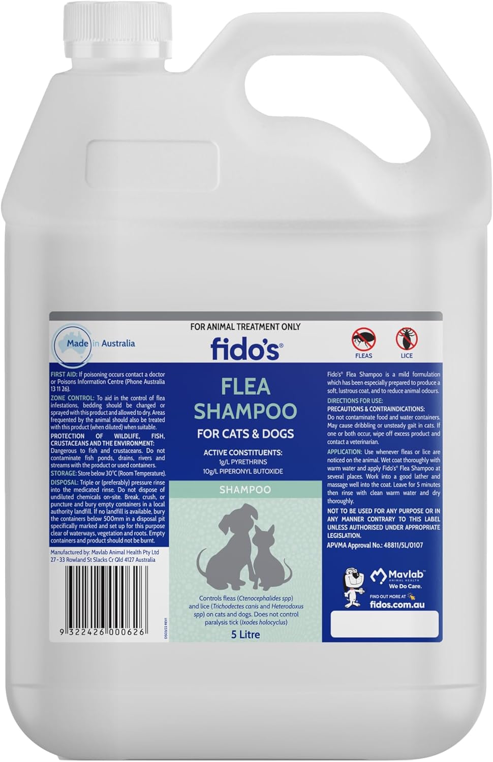 Fido's Flea Shampoo