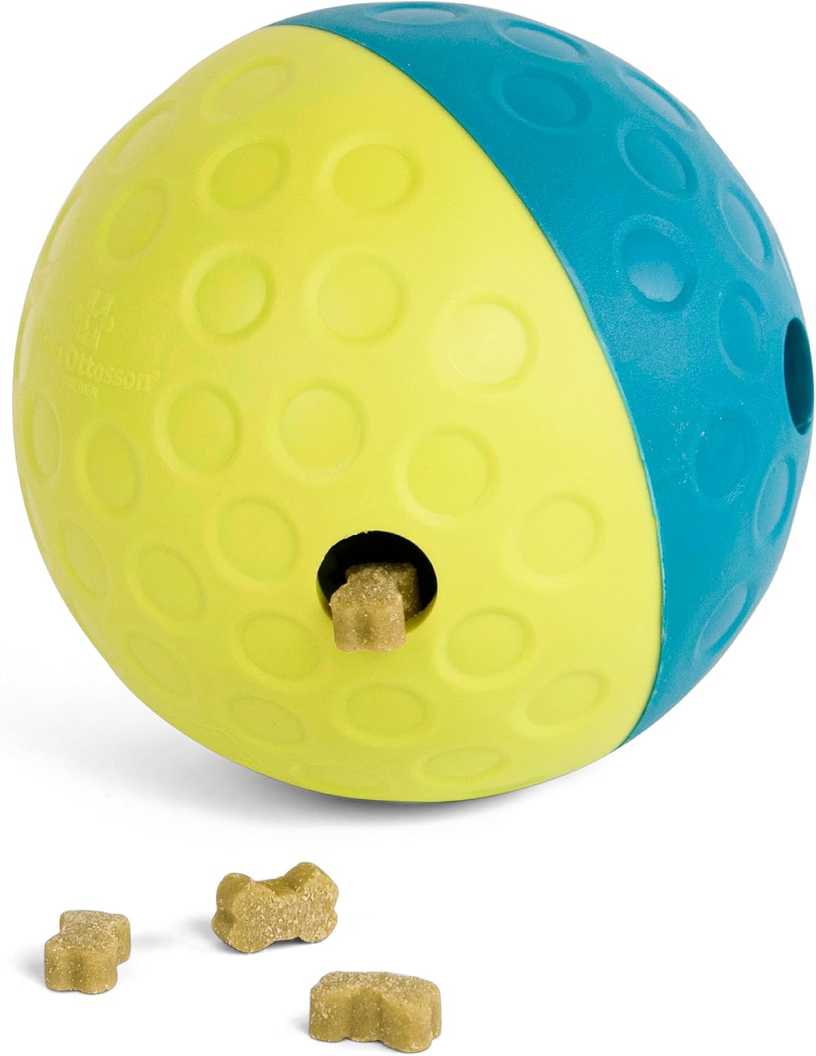 Nina Ottosson Dog Treat Tumble Small Dog Toy - Blue