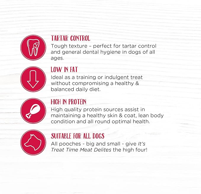 It's Treat Time Dog Chicken Baked Sweet Potato 100g