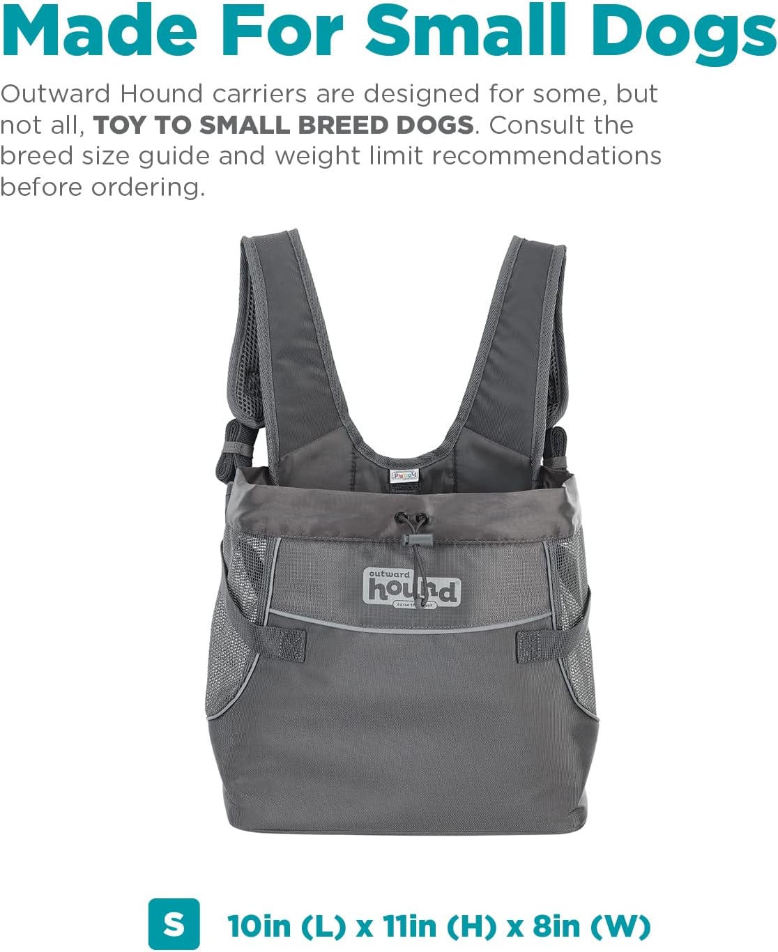 Outward Hound PupPak Dog Front Carrier - Small