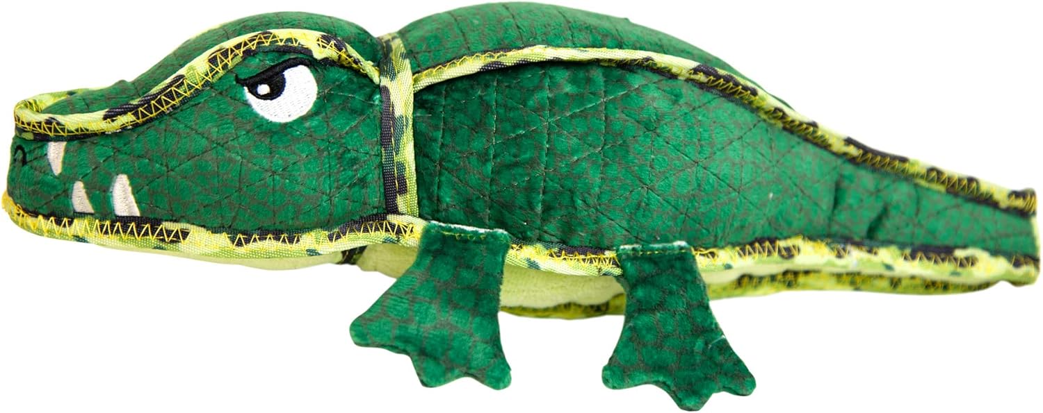 Outward Hound Xtreme Seamz Alligator Dog Toy - Medium