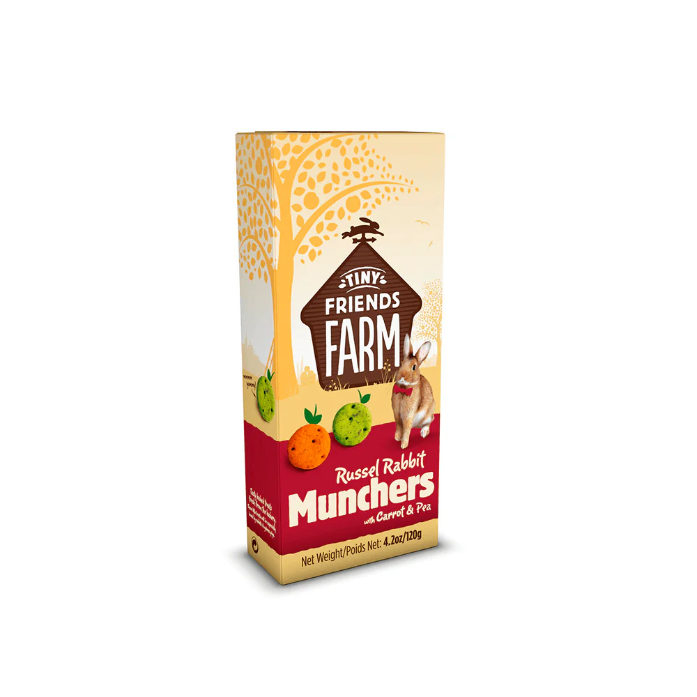 Tiny Friends Farm Munchers Russel Rabbit 120G