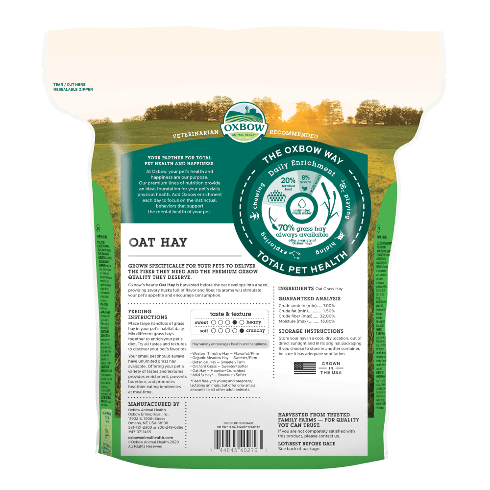 Oxbow Oat Hay 425g