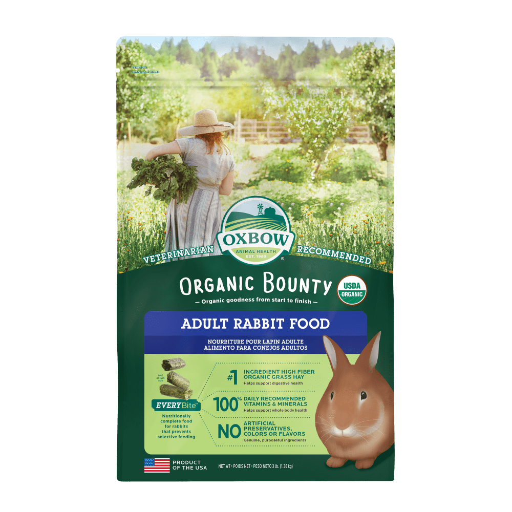 Oxbow Organic Bounty Adult Rabbit Food 1.36kg