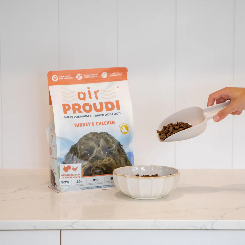 Proudi Premium Air-dried Turkey and Chicken Dog Food