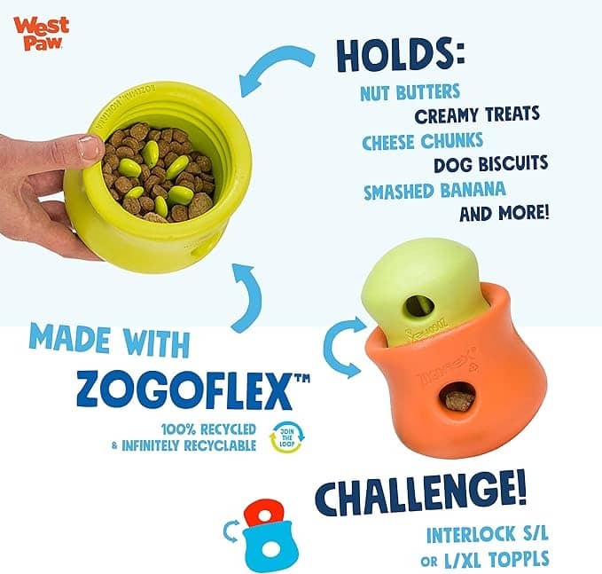West Paw Toppl Puzzle Toy