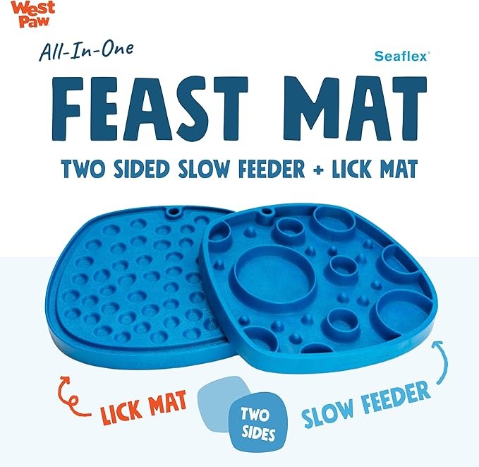 West Paw Feast Mat - Bubbles