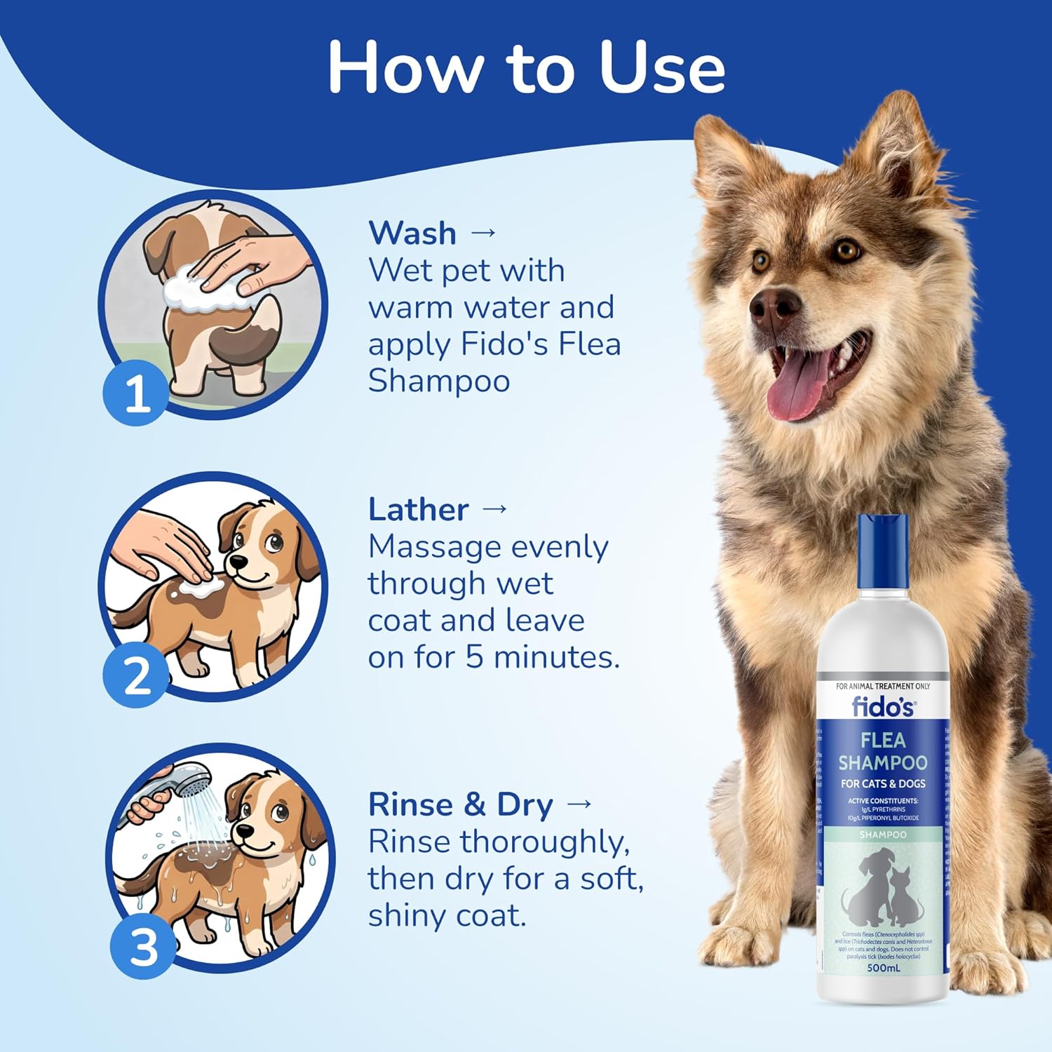 Fido's Flea Shampoo
