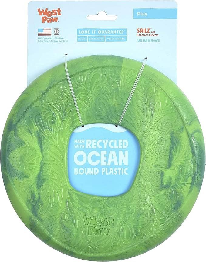 West Paw Sailz Flying Chew Toy