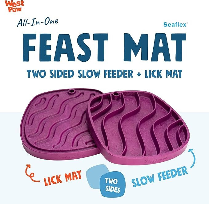 West Paw Feast Mat - Waves
