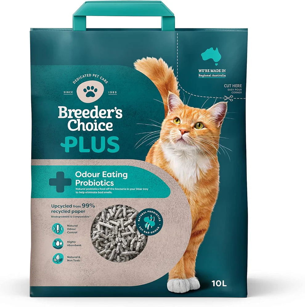 Breeder's Choice Plus Probiotic Litter For Cats