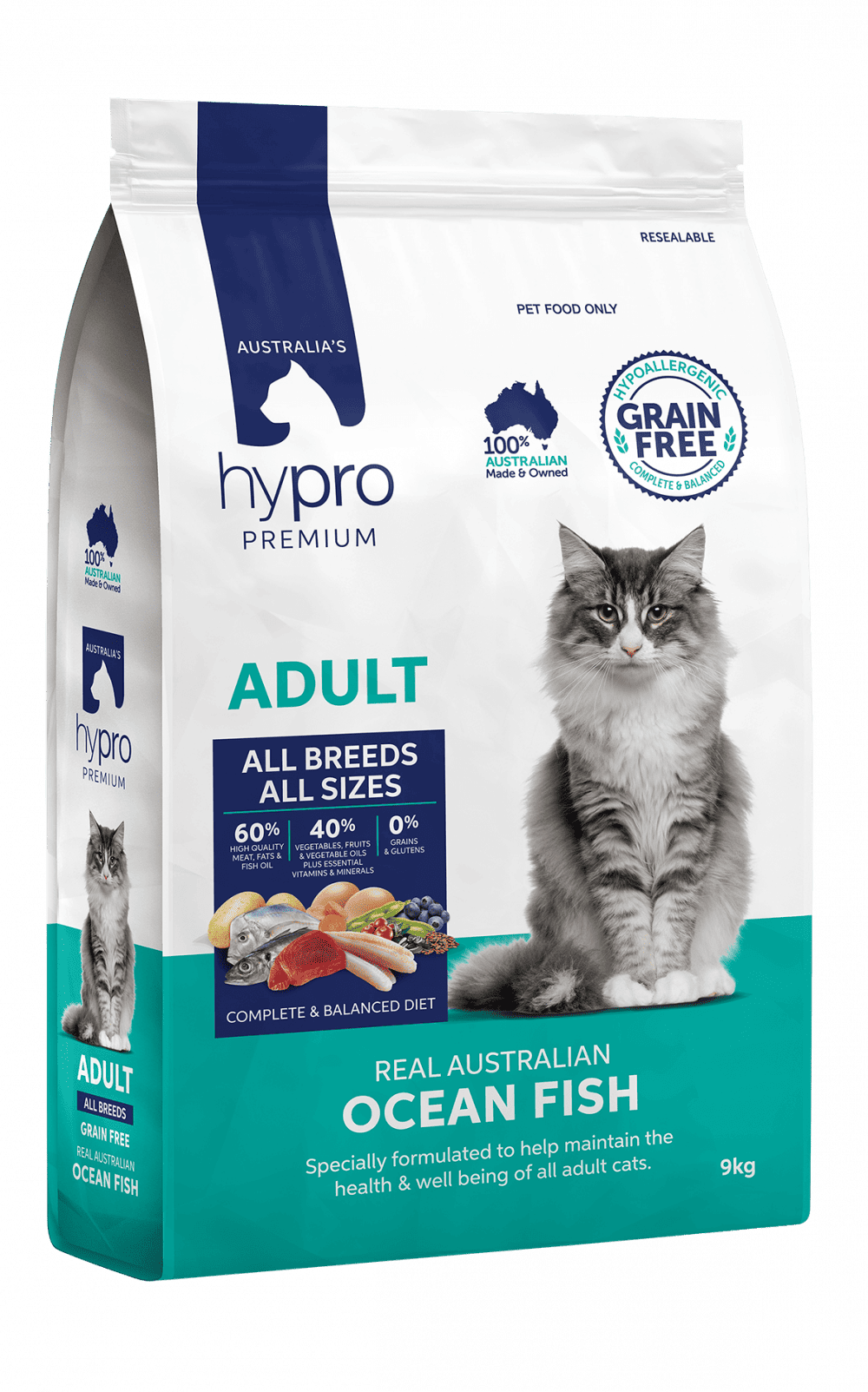 Hypro Premium Grain Free Ocean Fish Cat food