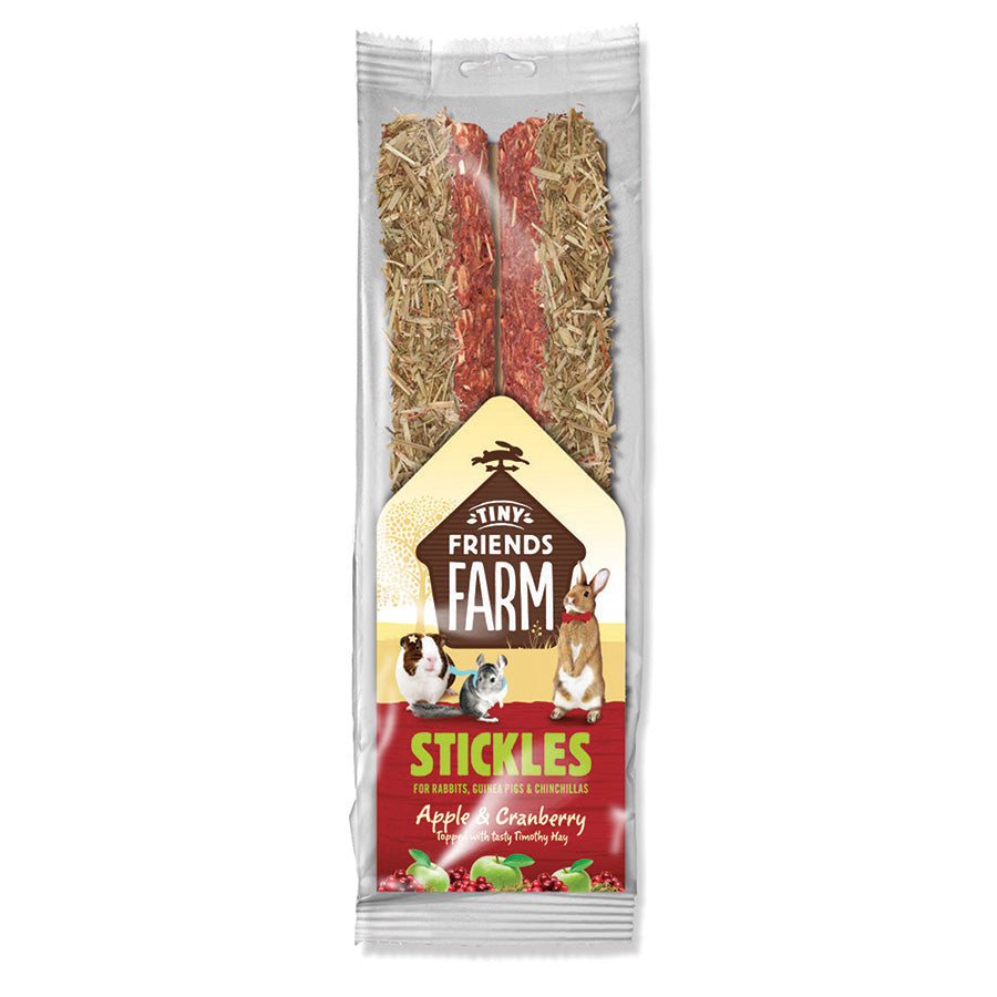 Tiny Friends Farm Stickles Apples & Cranberry 100G