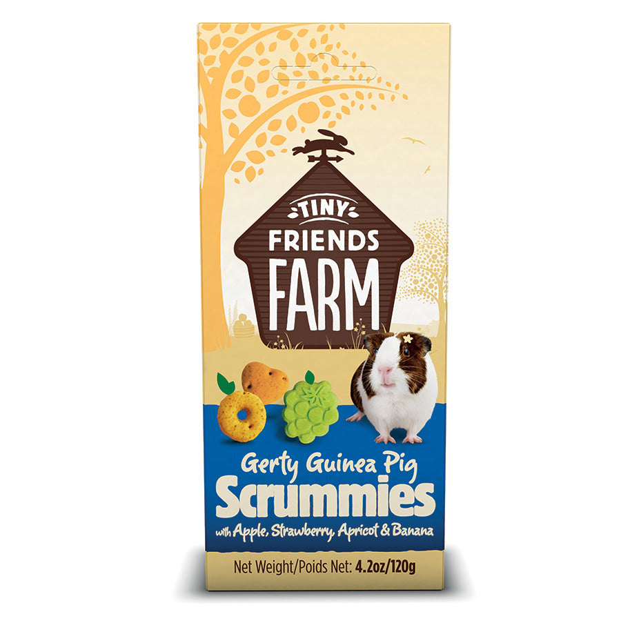 Tiny Friends Farm Scrummies Gerty Guinea Pig 120G
