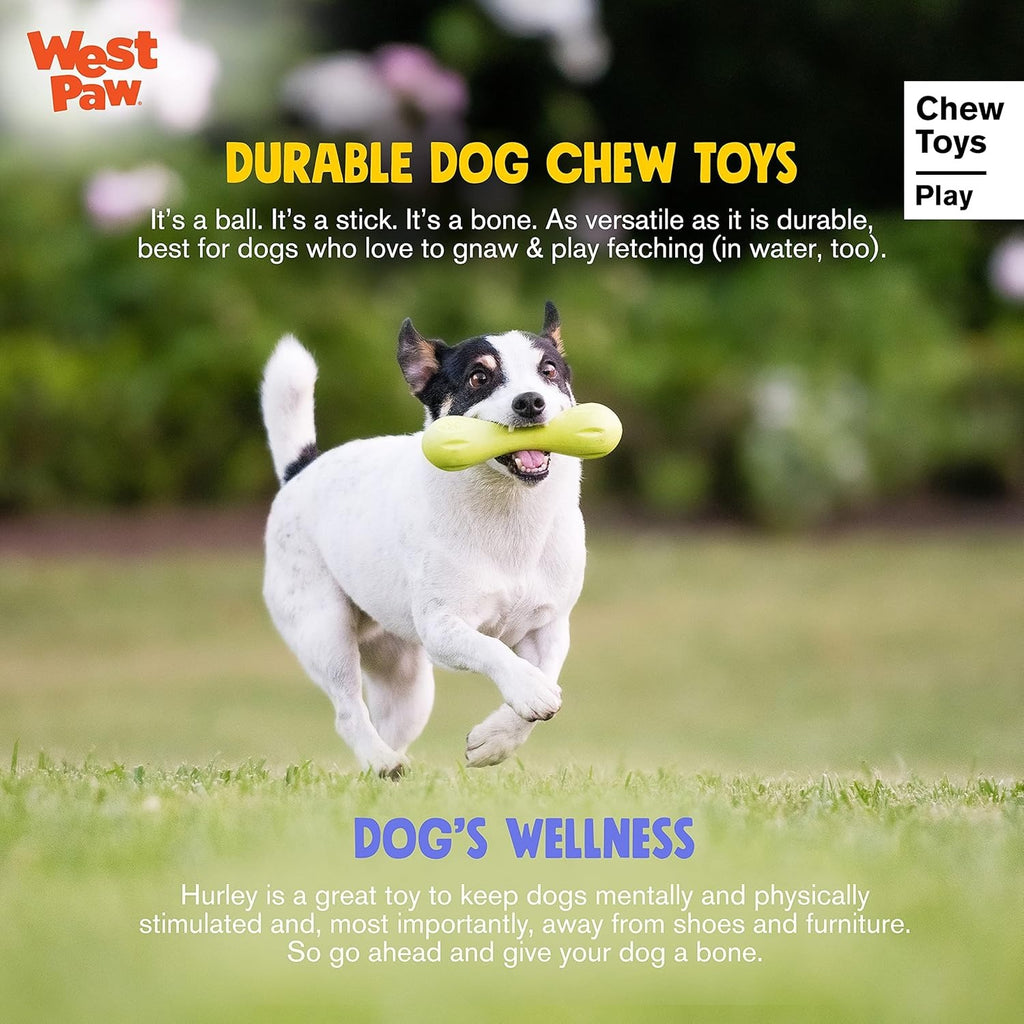 West Paw Hurley Tough Fetch Dog Toy