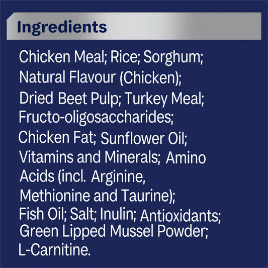 Advance Mobility Large Breed Adult Dog Food Chicken 13kg (Clearance-Best Before 21 Feb 26)