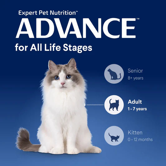 Advance Sensitive Adult Cat Dry Food Turkey with Rice 2kg