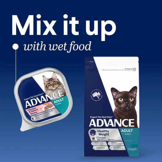 Advance Healthy Weight Light Adult Cat Dry Food 2kg