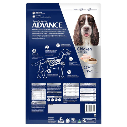 Advance Dental Care Medium Breed Adult Dog Food Chicken 13kg