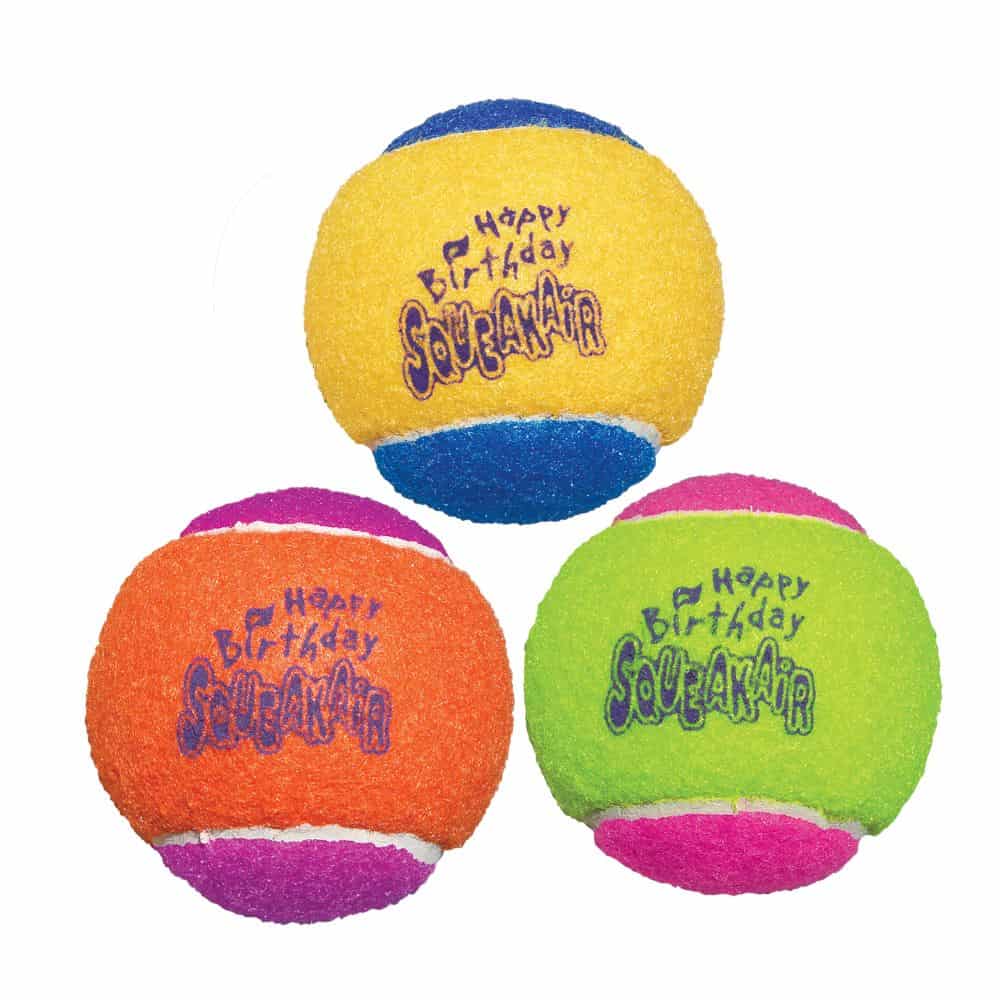 KONG Dog SqueakAir Birthday Balls