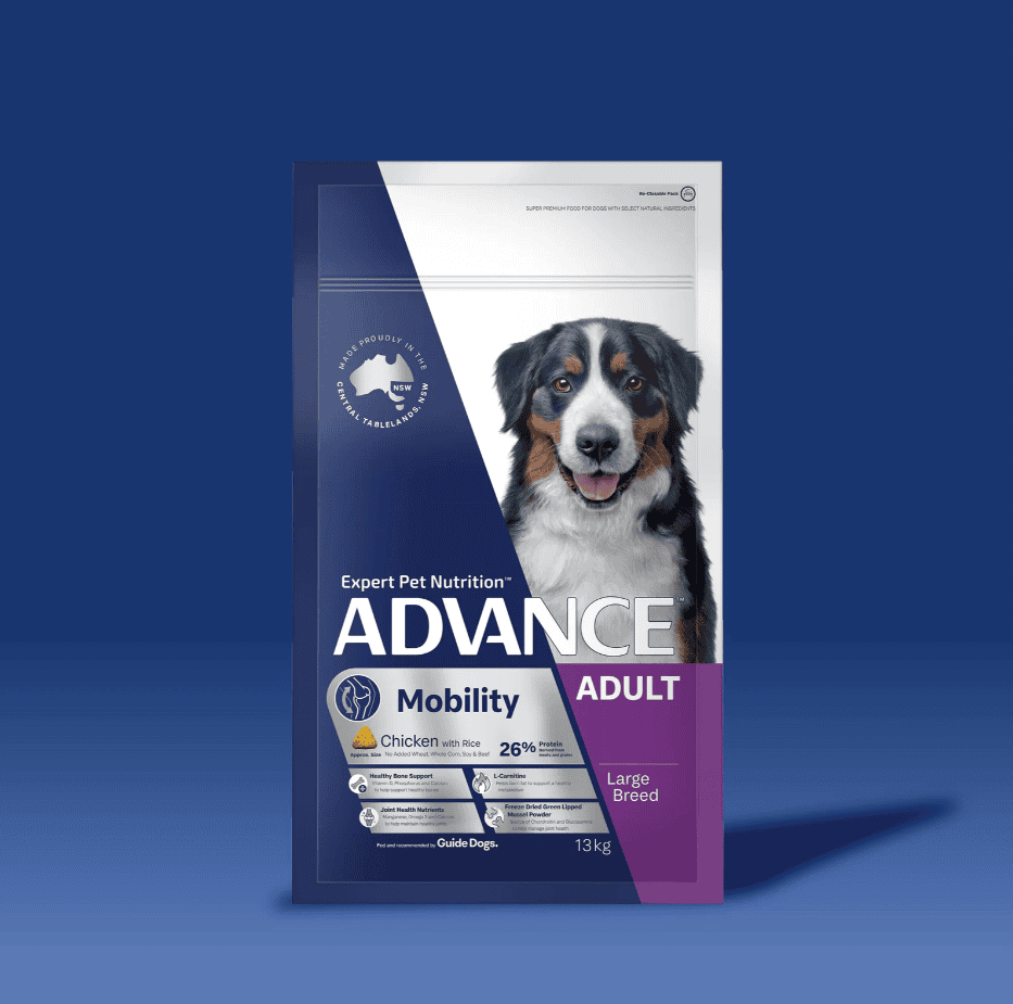 Advance Mobility Large Breed Adult Dog Food Chicken 13kg