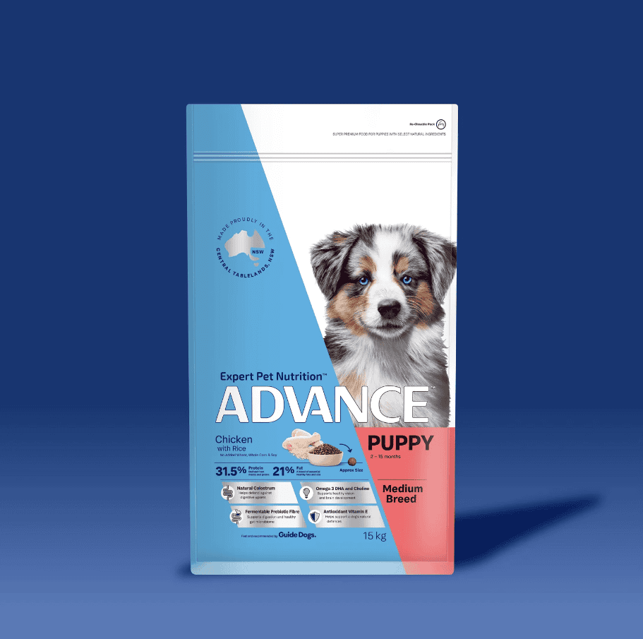 Advance Medium Breed Puppy Food Chicken with Rice