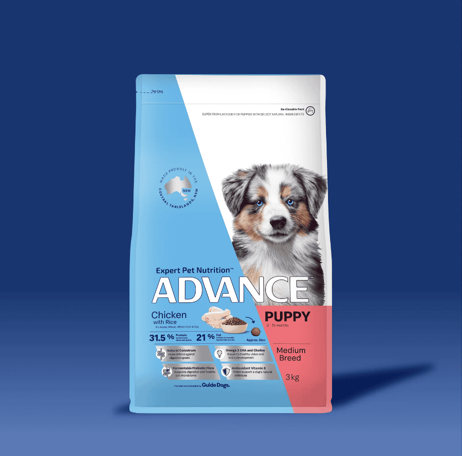 Advance Medium Breed Puppy Food Chicken with Rice
