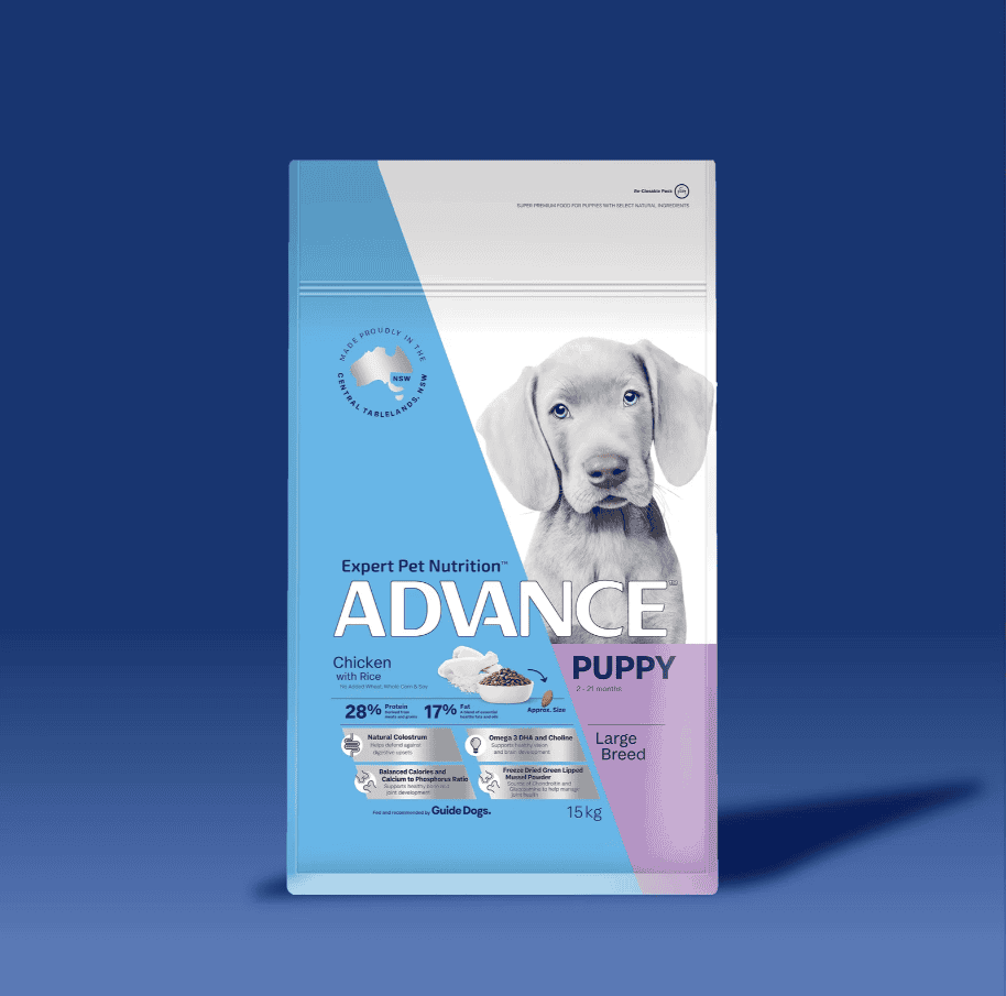 Advance Large Breed Puppy Food Chicken with Rice