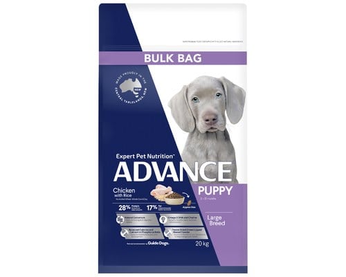 Advance Large Breed Puppy Food Chicken with Rice