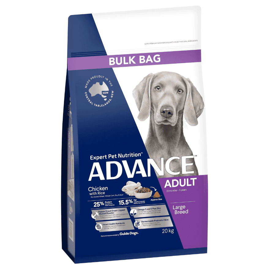 Advance Large Breed Adult Dog Food Chicken with Rice