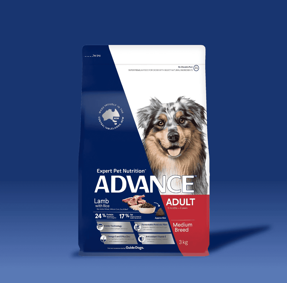 Advance Medium Breed Adult Dog Food Lamb with Rice