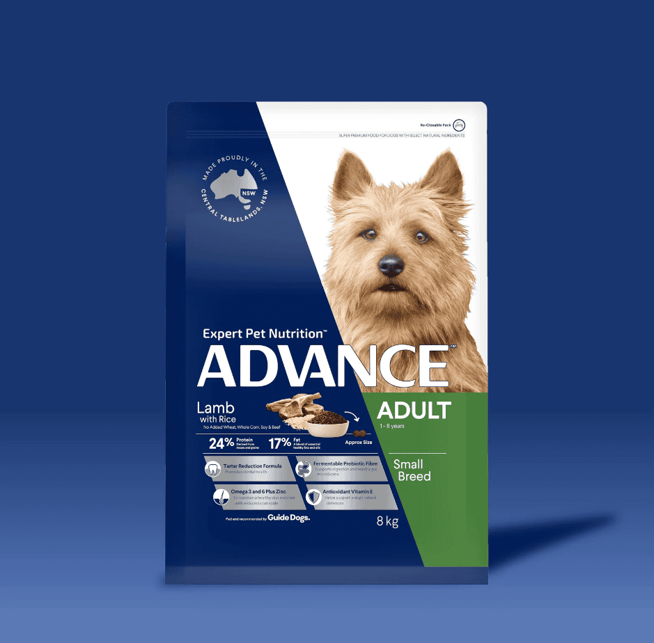 Advance Small Breed Adult Dog Food Lamb with Rice