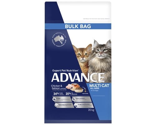 Advance Multi Cat Dry Food Chicken & Salmon