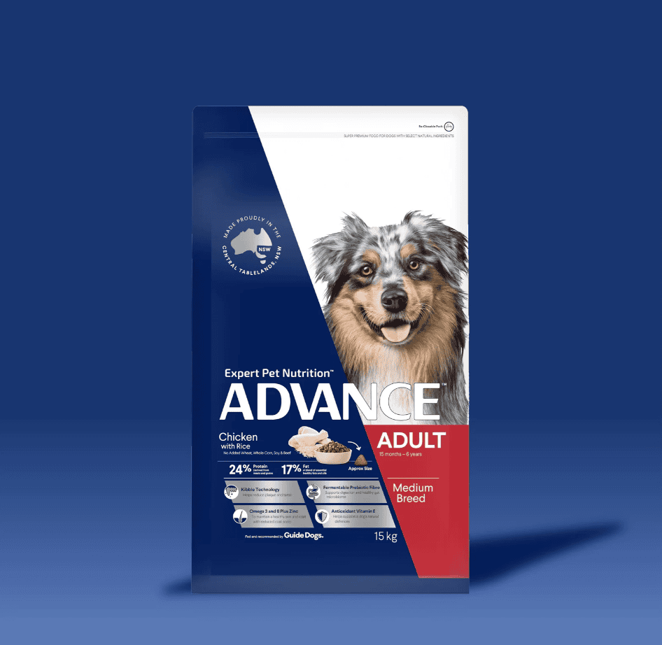 Advance Medium Breed Adult Dog Food Chicken with Rice