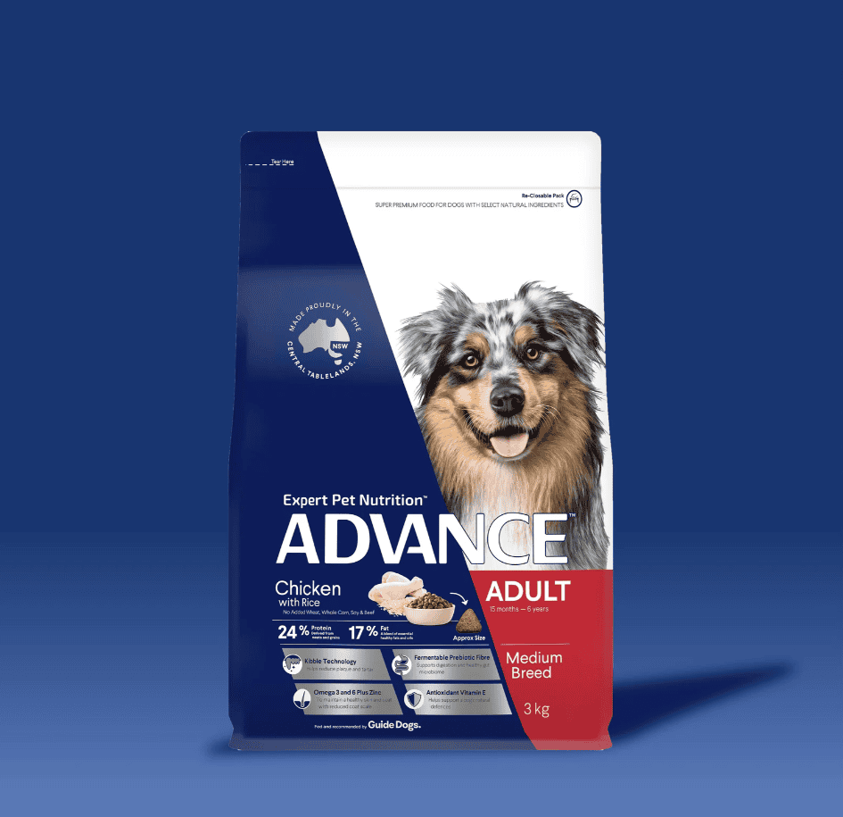 Advance Medium Breed Adult Dog Food Chicken with Rice