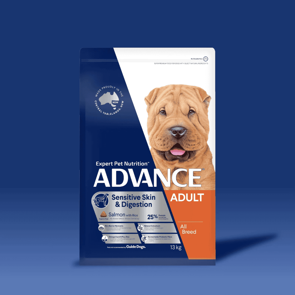 Advance Sensitive Adult Dog All Breed Salmon with Rice 13kg