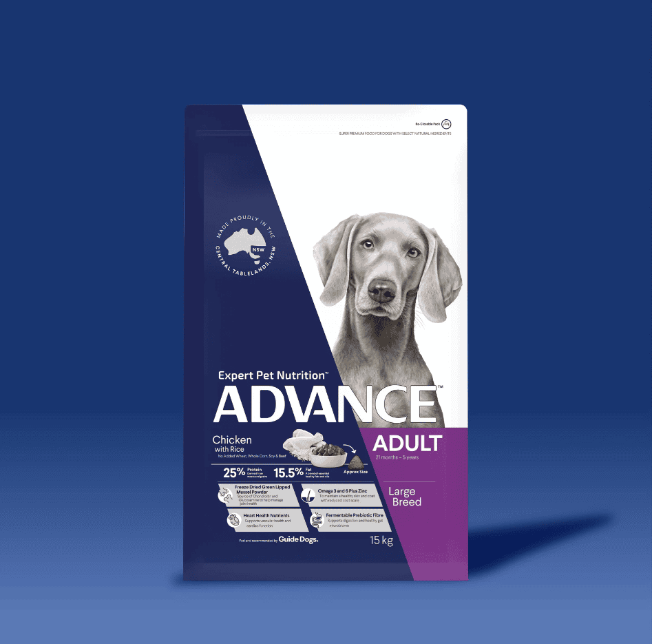 Advance Large Breed Adult Dog Food Chicken with Rice
