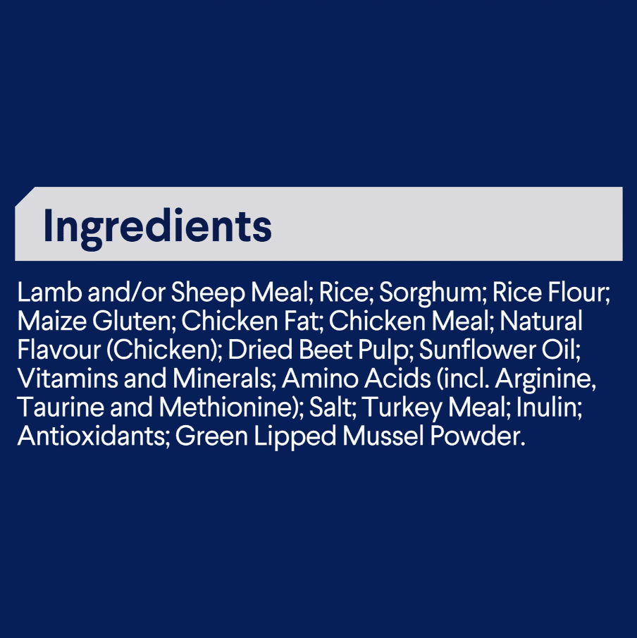 Advance Large Breed Adult Dog Food Lamb with Rice 15kg