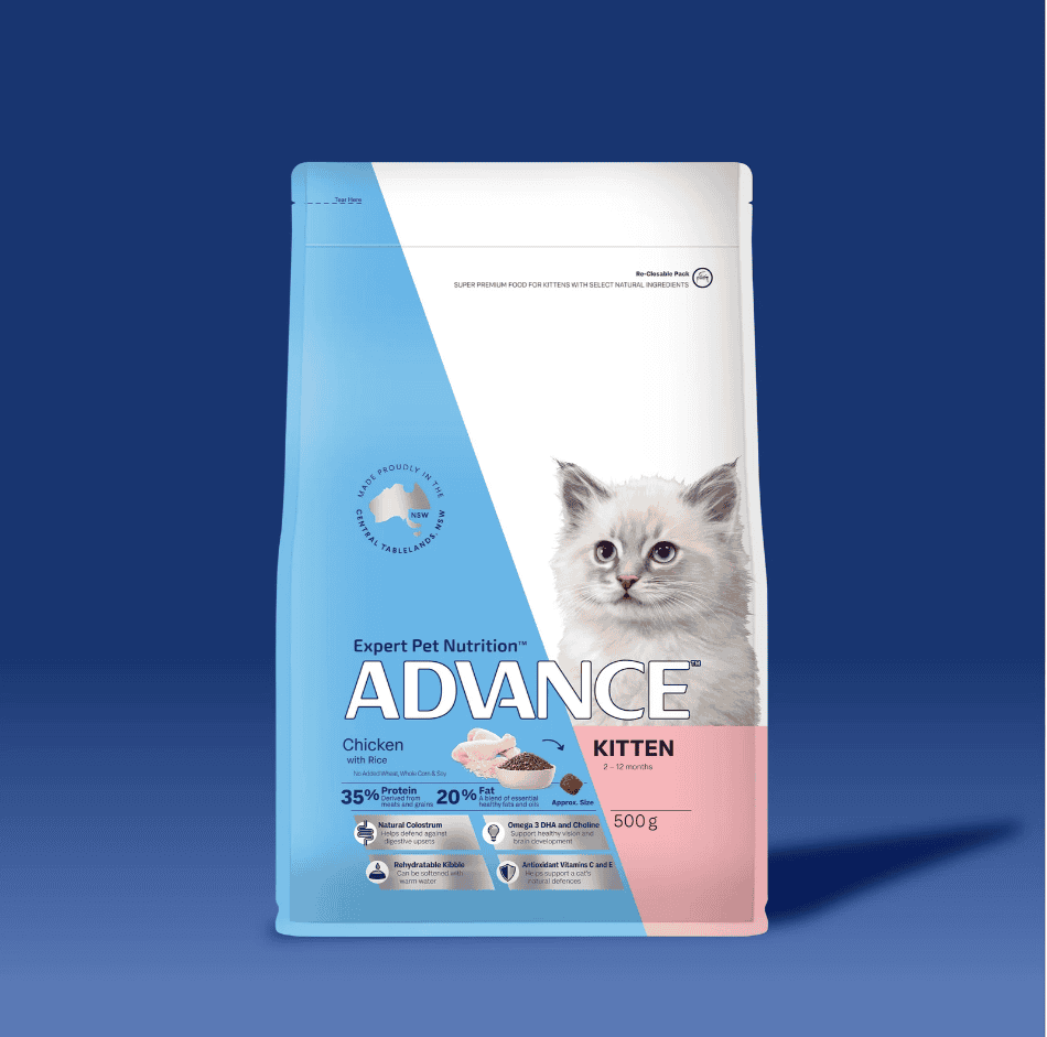 Advance Kitten Dry Food Chicken With Rice