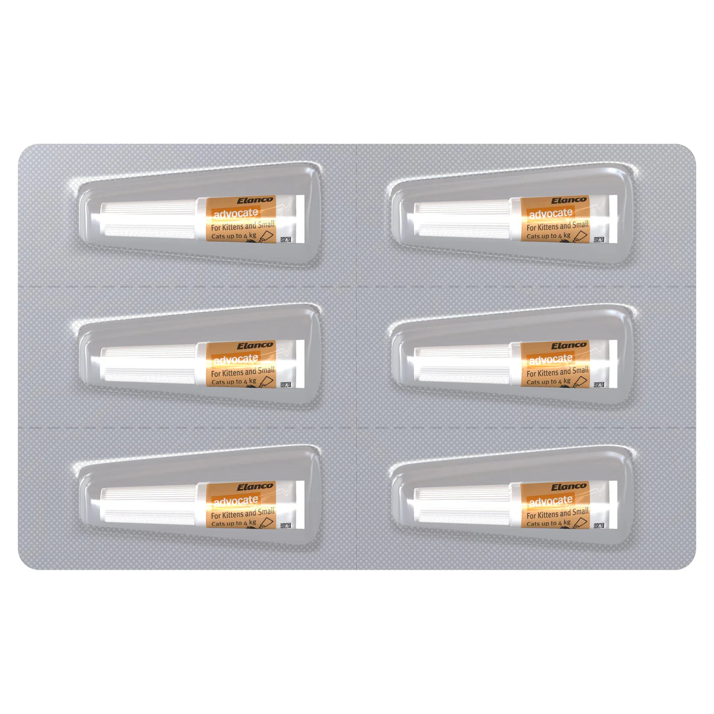 Advocate Cat Small 0-4kg Orange