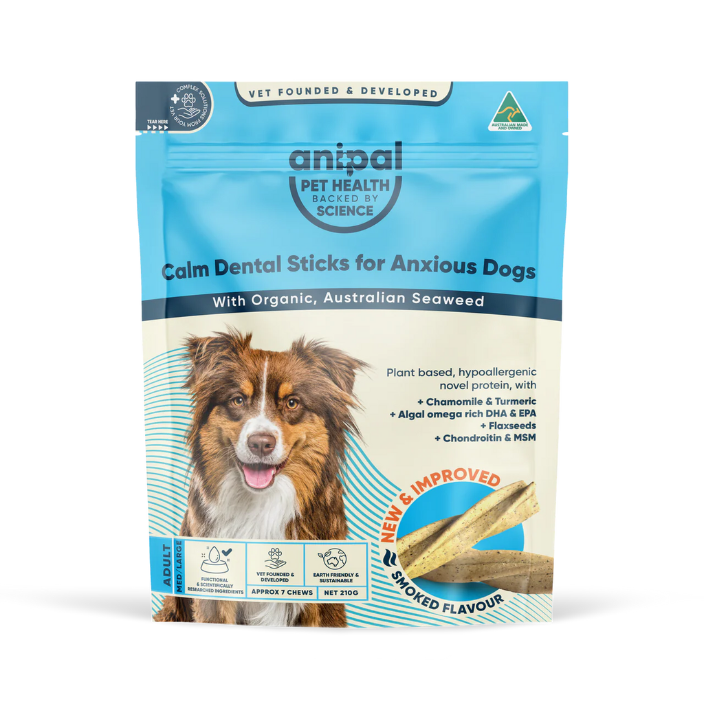 Anipal Calm Dental Sticks For Anxious Dogs 210g