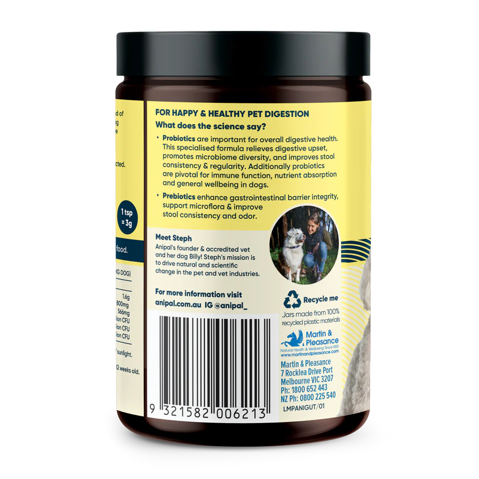 Anipal Gut Formula Powder Meal Topper 135g