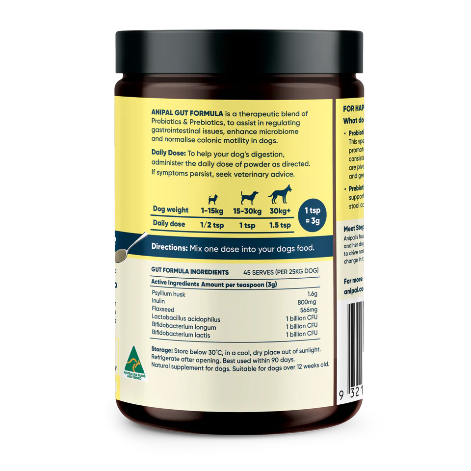 Anipal Gut Formula Powder Meal Topper 135g
