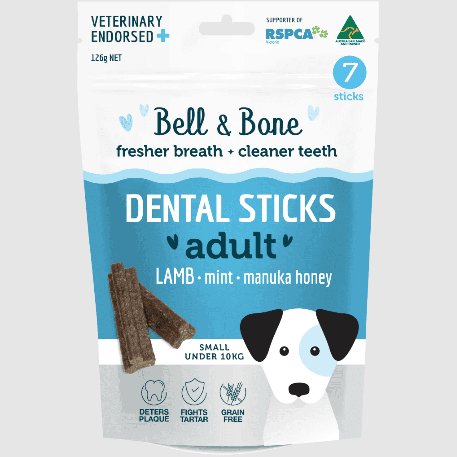 Bell & Bone Dental Stick - Lamb, Mint and Manuka Honey
