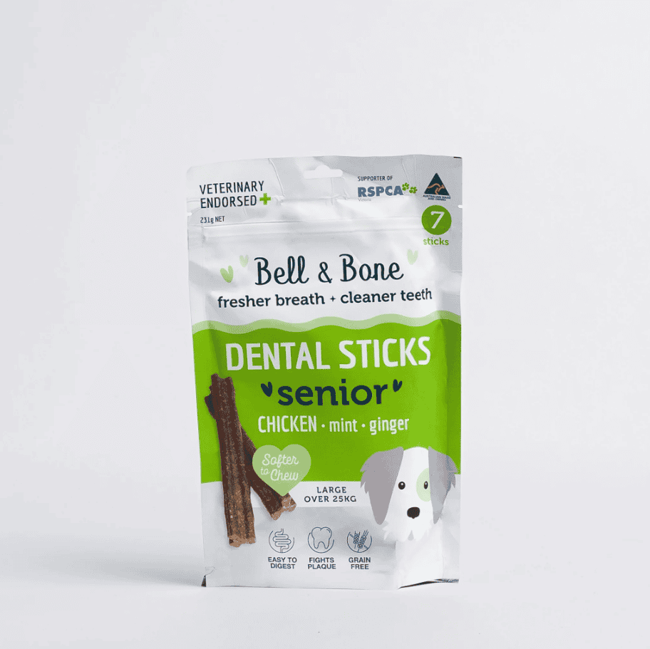 Bell & Bone Senior Dental Sticks - Chicken, Mint & Ginger