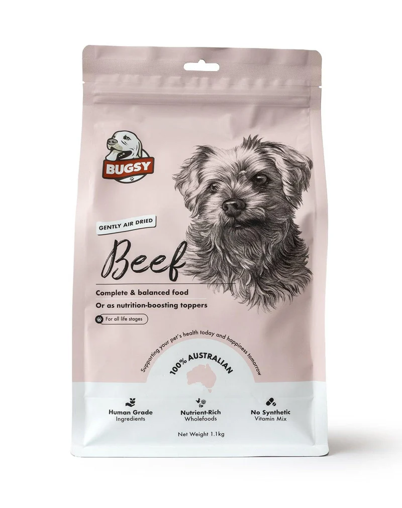 Bugsy's Air-Dried Beef For Dogs