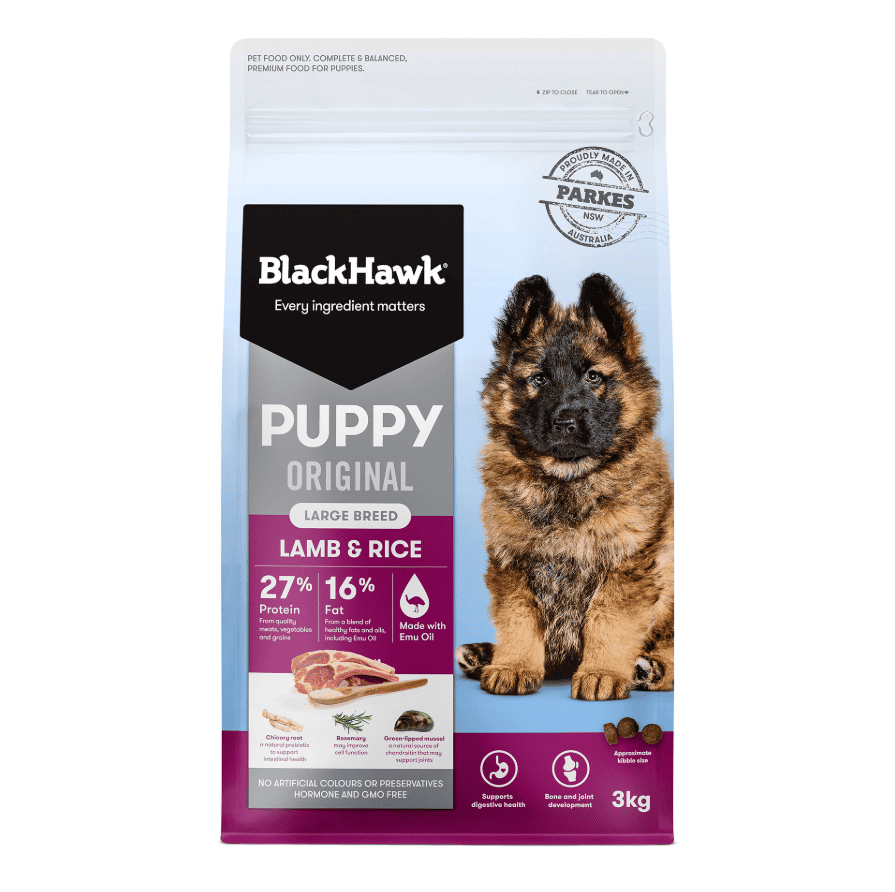 Black Hawk Puppy Large Breed Lamb & Rice Dog Food