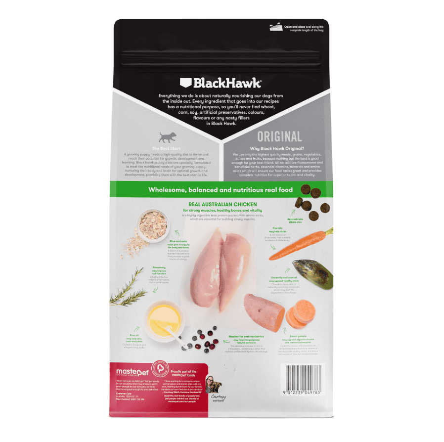 Black Hawk Puppy Large Breed Chicken & Rice